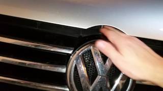 20122015 Volkswagen Passat TSI  How To Open Hood amp Access Engine Bay Latch Location [upl. by Duke]