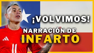 RELATOR CHILENO EXTASIADO POR LA VICTORIA ANTE VENEZUELA  Perdonan a GARECA [upl. by Valente]