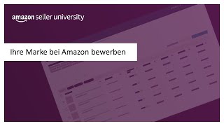 Ihre Marke bei Amazon bewerben [upl. by Maleki]