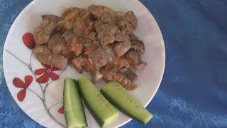 Куриная печень в сметане  очень вкусная и нежная [upl. by Coffee]