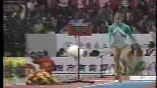 Yelena Produnova  1999 Worlds EF  Vault 2 [upl. by Rianna]