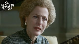 Thatcher Begs The Queen For Help  The Crown Gillian Anderson Olivia Colman [upl. by Kola]