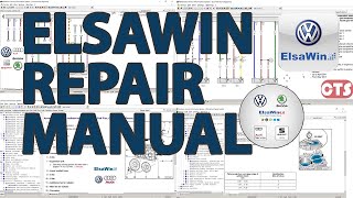 ELSAWIN REPAIR MANUAL FOR VAG DONWLOAD AND INSTALL [upl. by Damahom]