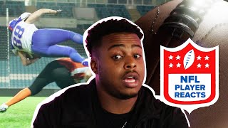 NFL Player Reacts To Hardest Movie Hits [upl. by Karilla207]