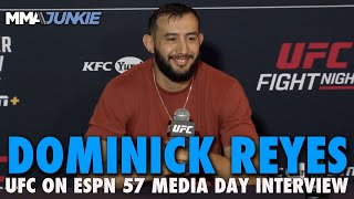 Dominick Reyes Determined to Get Back to Top of Division By quotPerforming and Winningquot UFC on ESPN 57 [upl. by Hesoj103]