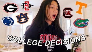 COLLEGE DECISIONS REACTIONS 2024 [upl. by Valentia]