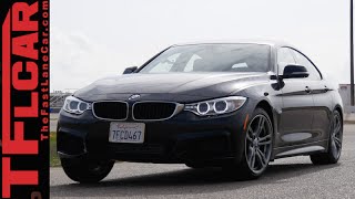 2015 BMW 428i Gran Coupe 060 MPH amp Hot Lap Review [upl. by Aihseit]