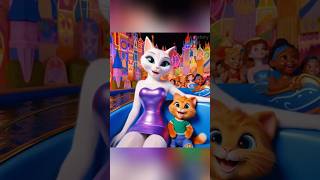 Little Cat Went to Disneyland catcute aicatstories aicat [upl. by Yrocaj]