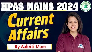 HPAS Mains Current Affairs 2024  Civilstap Himachal  HPAS Exam Preparation  HPAS Current Affairs [upl. by Elissa]