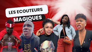 LES ÉCOUTEURS MAGIQUES 😂 [upl. by Kcirttap]