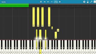 Al Fondo Hay Sitio Jhovan Tomasevich  Comenzar de nuevo  Piano Tutorial  Midi [upl. by Natividad]