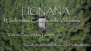 Le Castella della Valleriana dal Drone Lignana  HD [upl. by Yhcir246]