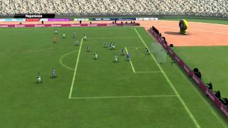 Santiago Wanderers vs Everton Pes 2013 1er Tiempo [upl. by Tandy]