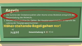 Oxidationszahlen bestimmen  Teil 1 Regeln  einfach erklärt [upl. by Cutty]