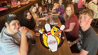 Eating a Donut Cheeseburger at Guy Fieri’s Downtown Flavortownin Pigeon Forge [upl. by Anoj]