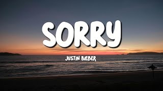 Justin Bieber  Sorry Lyrics [upl. by Monreal935]