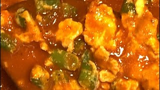 Ejotes con huevo en salsa de chile guajilloviral parati fypシ゚viral cooking tiktokvideo recipe [upl. by Nilyam]