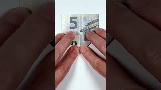 Money Origami — Herz aus Geldschein falten [upl. by Malan215]