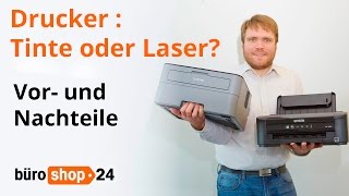 Drucker Vor und Nachteile von Tinte und Laser [upl. by Nickelsen]