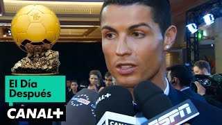 El Día Después 12012015 Balón de Oro Declaraciones de Cristiano y los Protagonistas [upl. by Nimajneb]