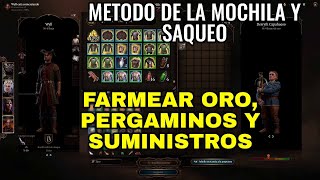 Baldurs Gate 3  como FARMEAR ORO Y OBJETOS de manera sencilla siendo Nivel Bajo [upl. by Deirdre13]