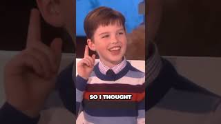 Ian Armitage Met Oprah Winfrey  The Ellen Show  Young Sheldon [upl. by Natanhoj]