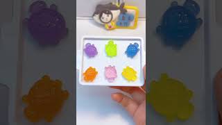 🟠 Aerin 🟠 젤리 왁스 거북이 젤리 장난감 kawaiicraft kawaiidiy miniminiature tinyminiature clay miniature [upl. by Aisyle]