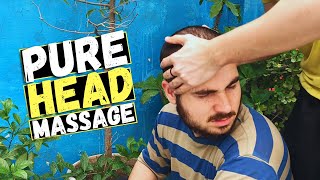 Aggressive Oily Head Massage amp Forehead Massage ASMR For Instant Sleep [upl. by Tenahs]