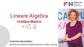 Lineare Algebra Unitäre Matrix [upl. by Vikky]