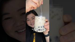 My FAVORITE amp EASIEST Brown Sugar Boba Recipe 🧋 [upl. by Nonrev]