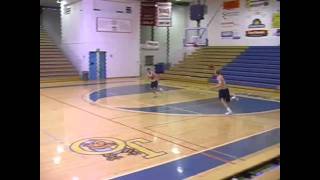 Basketball Passing Drill  3 Lane Rush [upl. by Mij749]