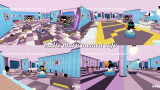 badtzmaru cafe tour all 4 floors  my hello kitty cafe roblox [upl. by Attenyt]