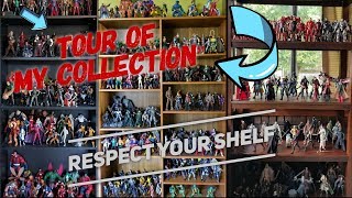 19 Tour of My Collection action figures quotRespect Your Shelfquot [upl. by Niven]