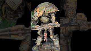 Nurgle cerastus knight lancer conversions greenstuff sculpting casting daemonic weird warhammer40k [upl. by Nivalc]