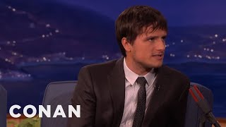 Josh Hutcherson On His Crazy SuperFans  CONAN on TBS [upl. by Onivag]