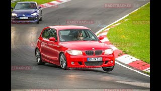 BMW E87 120i M Package Nürburgring Nordschleife [upl. by Atinod]