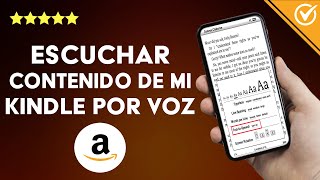 ¿Cómo escuchar contenido de mi AMAZON KINDLE por altavoz  Audiolibros [upl. by Aserahs292]