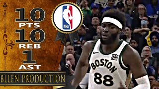 Neemias Queta  10 Pts 10 Reb 1 Ast Highlights｜Boston Celtics vs Golden State Warriors｜20231219 [upl. by Eelra]