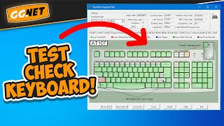 Cara Cek Keyboard PC Berfungsi atau Tidak Menggunakan Software [upl. by Annecorinne260]