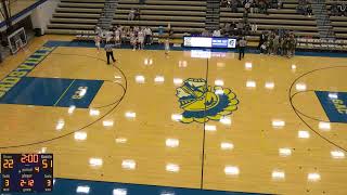 Crawfordsville High School vs Benton Central High School Mens JV Basketball [upl. by Noseyt961]