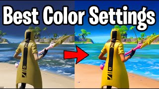 The BEST Colorblind Mode for Fortnite Chapter 4 Best Color Settings [upl. by Torey]