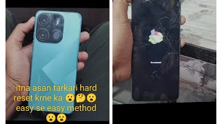 all tecno mobile hard reset easy method 🤔😮😮 [upl. by Shaum]