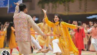 Mokor Porobe Modna Chora  মকর পরবে  Arpita amp Arpan Chakraborty  Folk x Bihu Dance  Flash Mob [upl. by Emarie]