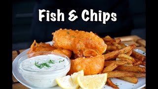 How To Make Fish amp Chips  Homemade Fish amp Chips Recipe MrMakeItHappen FishandChips [upl. by Ranite]