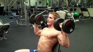 How To Dumbbell Shoulder Press [upl. by Ahseya]