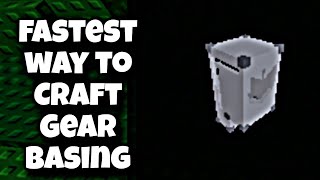 How to Craft Gear Basing Fast in Sols Rng Roblox  Gear Basing [upl. by Polik]