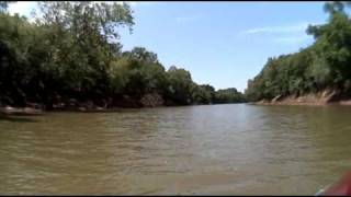 Up the Washita river toward the Tishomingo split [upl. by Clarhe]