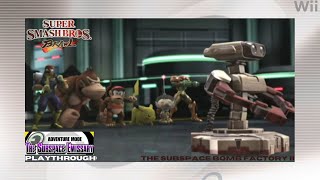 Super Smash Bros Brawl  Subspace Emissary Playthrough The Subspace Bomb Factory II [upl. by Irtimd]