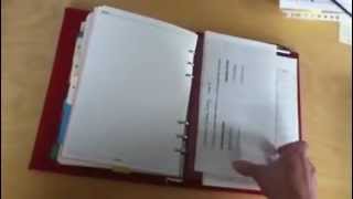 A5 Adelphi Filofax tour Part 2 [upl. by Meeharbi]