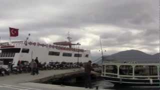 Içmeler to Marmaris a walk along the sea front promenade  April 2012 [upl. by Chaffinch366]